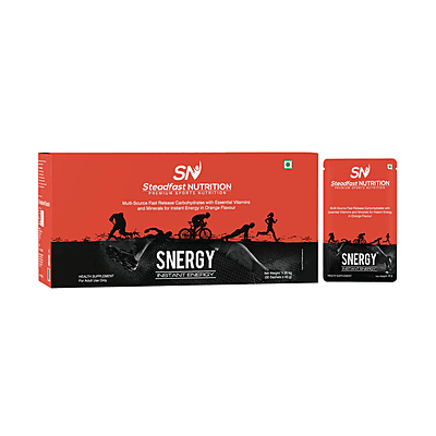 Steadfast Nutrition Snergy-Orange Flavour-30 Sachetsx45g