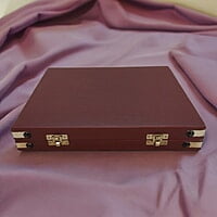 Jimmiki Box Holder Rexine Maroon