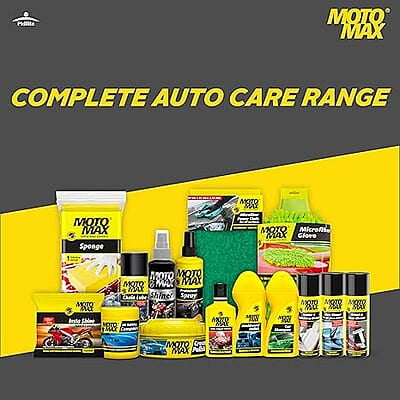 Motomax Chain Lube Aerosol Spray 200 ml |Provides Lubrication and corrosion protection of Chain & sprockets for Bikes, Motorbikes, Cars| Avoid Sling Off & Prevent Chain breakage | Extended Chain Life