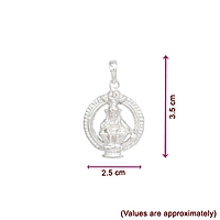 Silver Ayyappa locket for Men - 925 Sterling Locket