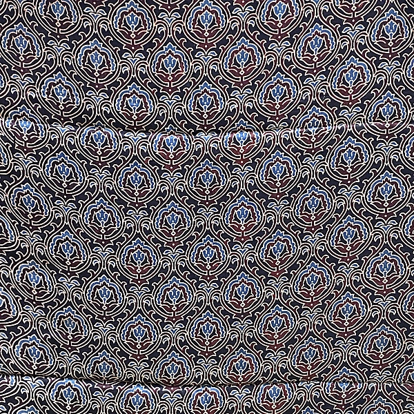 Mashru Silk Ajrakh Print #14