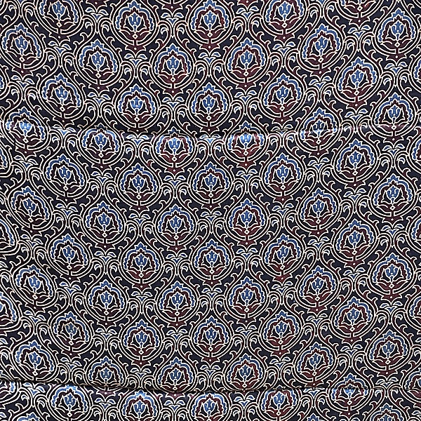 Mashru Silk Ajrakh Print #14