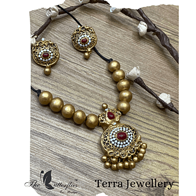 TERRACOTTA JEWELLERY  PRKJTRJ23273