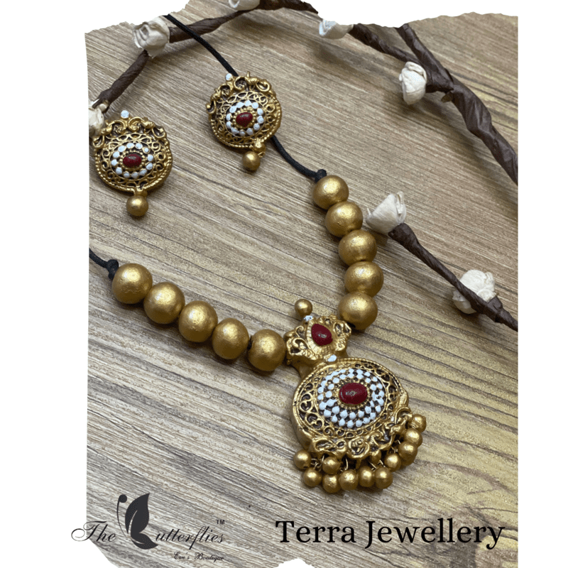 TERRACOTTA JEWELLERY  PRKJTRJ23273