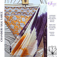 CHANDERI SILK SAREE DCMSCDS23653