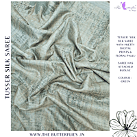 TUSSER SILK SAREE SFHSTSK23688