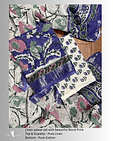 LINEN SALWAR SSGCLSA24484