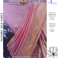 MASHRU  SILK SAREE  NISSBNS24480