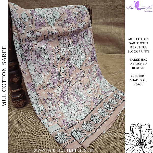 MUL COTTON SAREE SHPSMCS24652