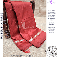 HALF PURE KANCHIVARAM SILK SAREE KPSSSIL24680