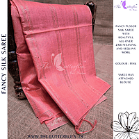 FANCY TUSSER SILK SAREE SFHSTUS24631