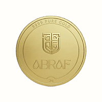 ABRAF 2 gram 24 Karat Gold Coin 999.9