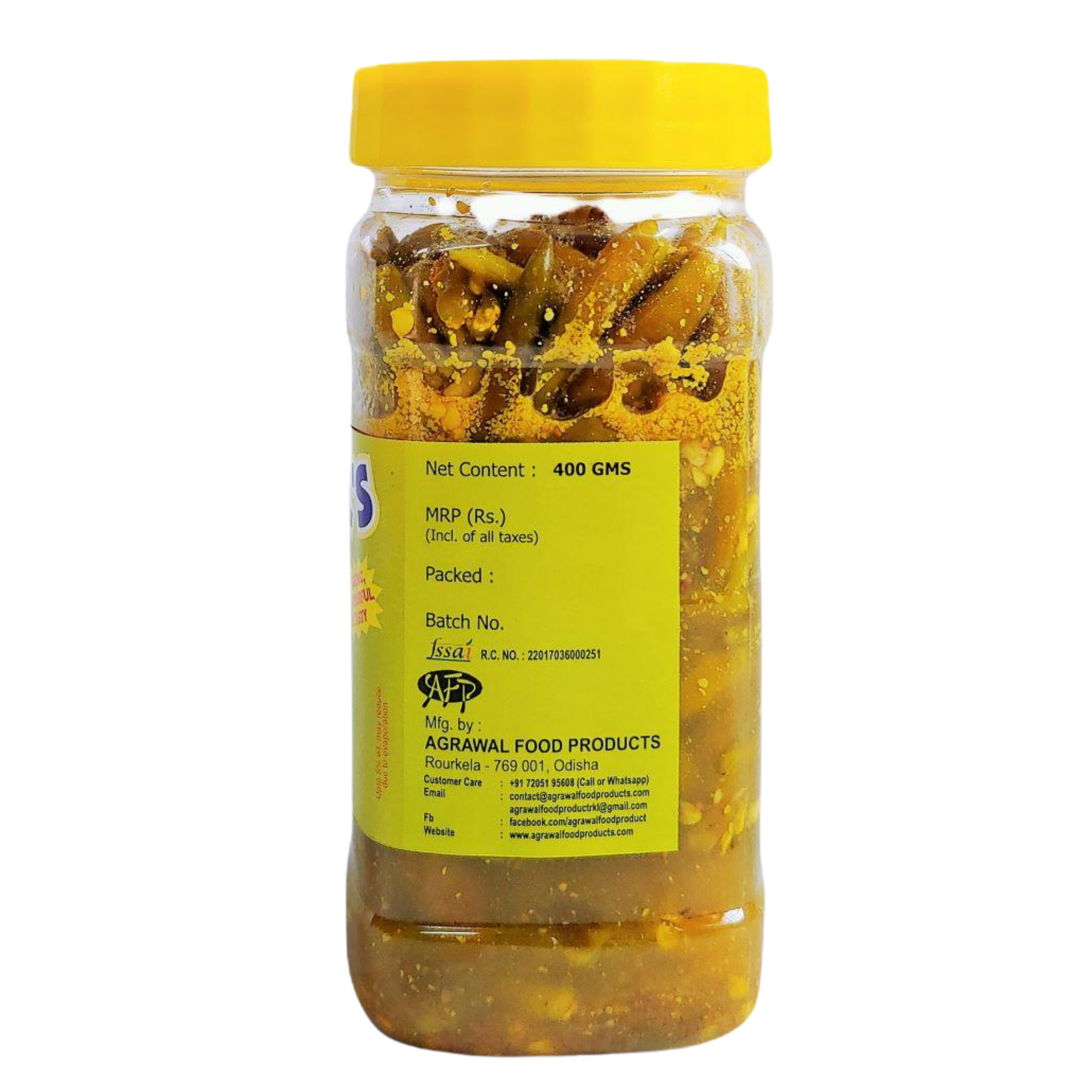 AGRAWAL'S Rasdar Green Chilli Pickle