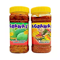 AGRAWAL'S Mixed and Mango Pickle Combo 900 GMS