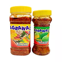 AGRAWAL'S Mixed and Mango Pickle Combo 670 GMS