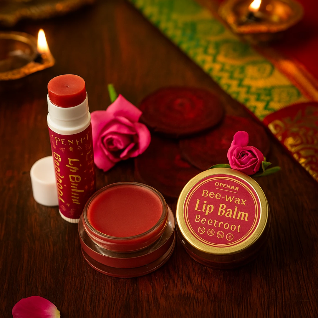 BEEWAX BEETROOT LIPBALM - STICK