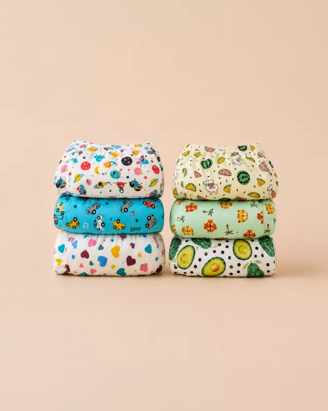 Snug fit cotton padded underwear pack of 6