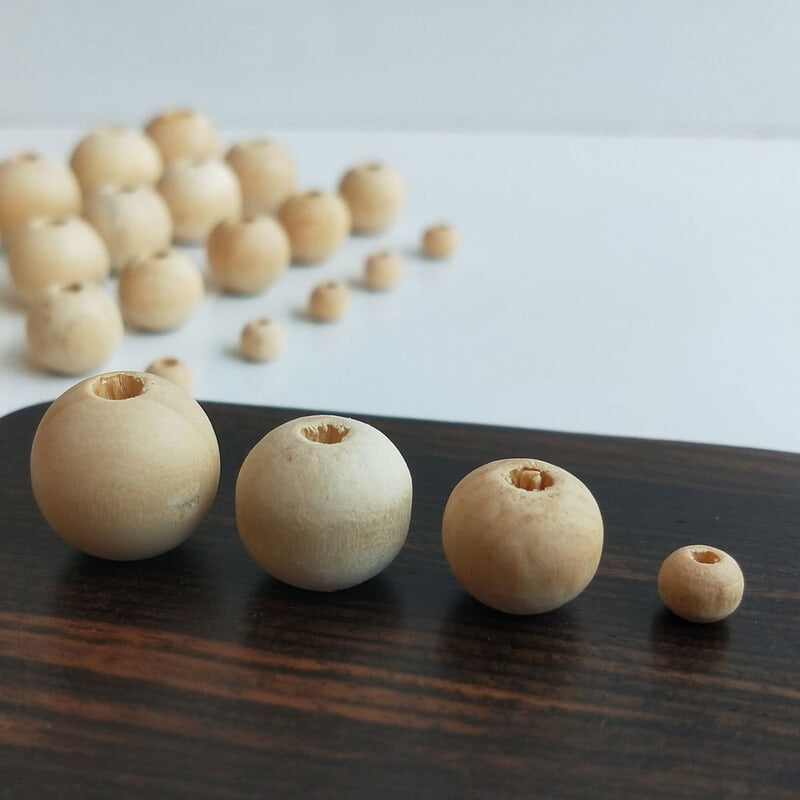 Wooden Beads Natural