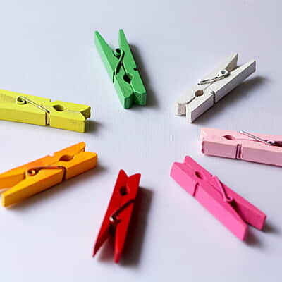 Wooden Clip Assorted