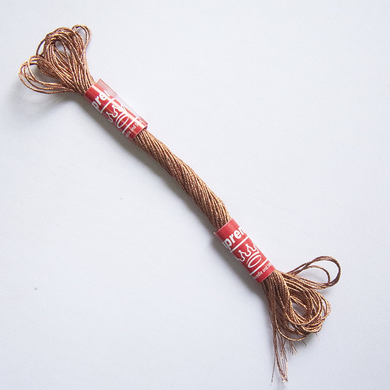 Vardha Embroidery Thread Metallic Copper Vardha Embroidery Thread Metallic Copper