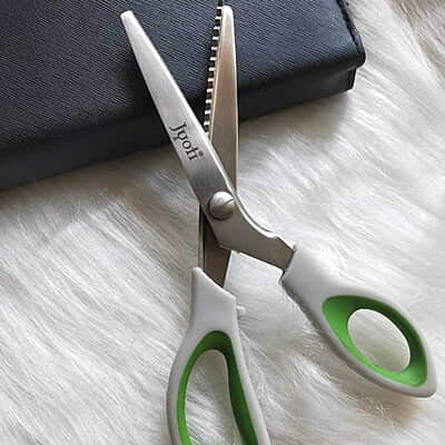Jyoti Zig Zag Scissor Stainless  Steel