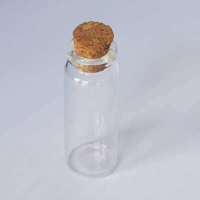Message Glass Bottle