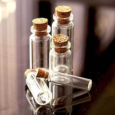 Message Glass Bottle