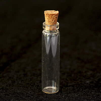 Message Glass Bottle