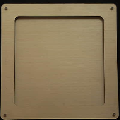 Embroidery Display Frame Veneer Rounded Square Cream 8" Embroidery Display Frame Veneer Rounded Square Cream 8"