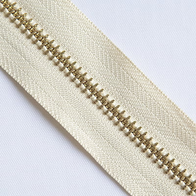 Bag Zip With Golden Teeth