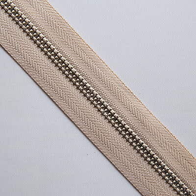 Bag Zip With Silver Teeth Bag Zip With Silver Teeth