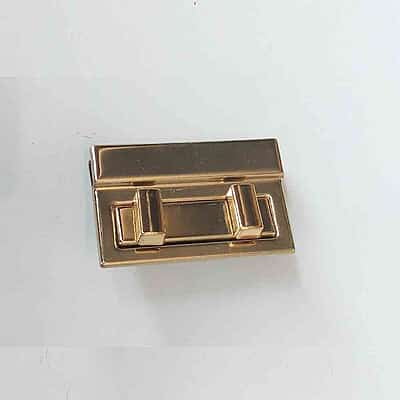 Bag Buckle  Gold Modal Seven Bag Buckle  Gold Modal Seven
