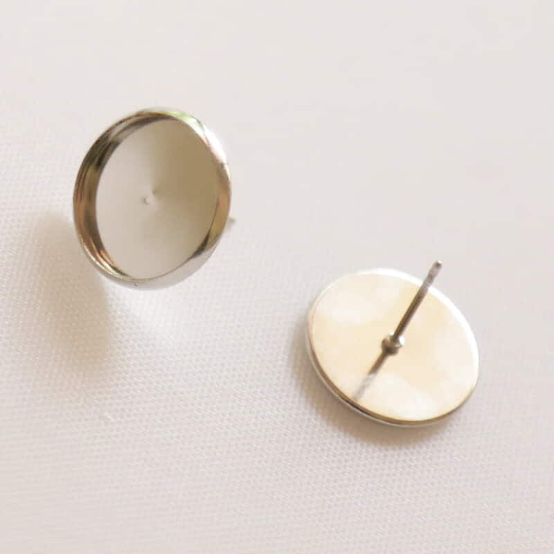 Ear Stud Chrome Silver Ear Stud Chrome Silver