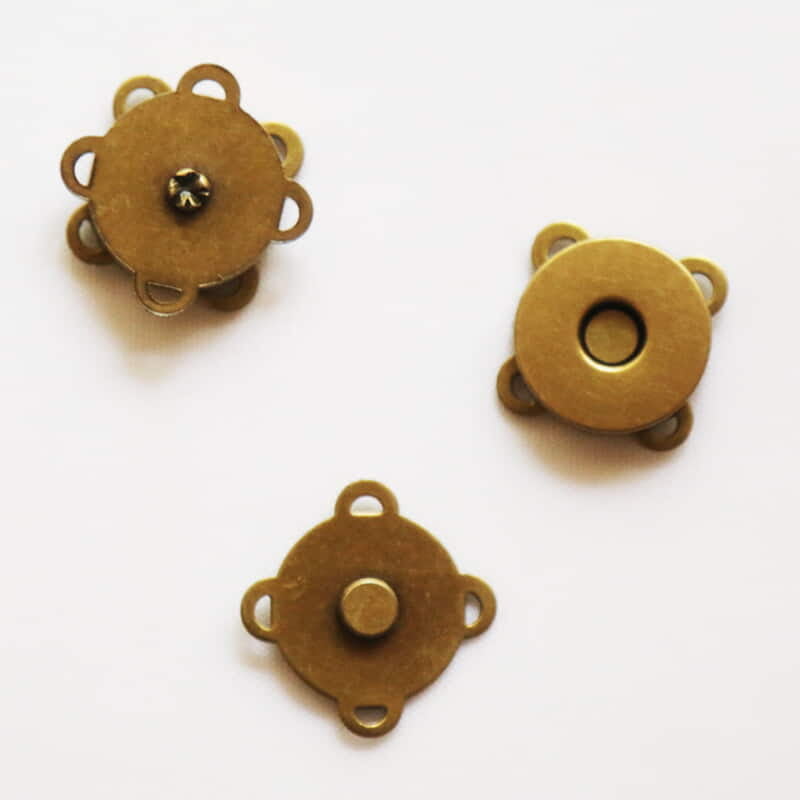 Bag Magnetic Button Stitch-able Bag Magnetic Button Stitch-able