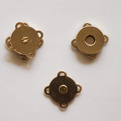 Bag Magnetic Button Stitch-able Bag Magnetic Button Stitch-able