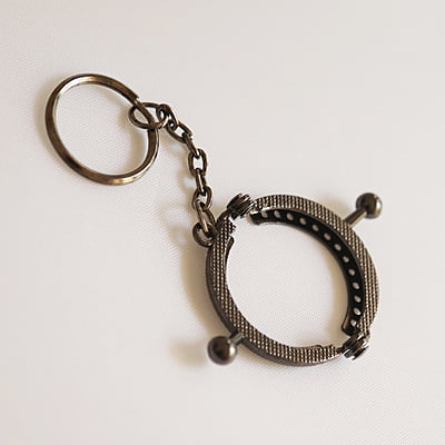 Purse frame with Key Chain 4 cm Purse frame with Key Chain 4 cm