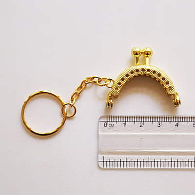 Purse frame with Key Chain 4 cm Purse frame with Key Chain 4 cm