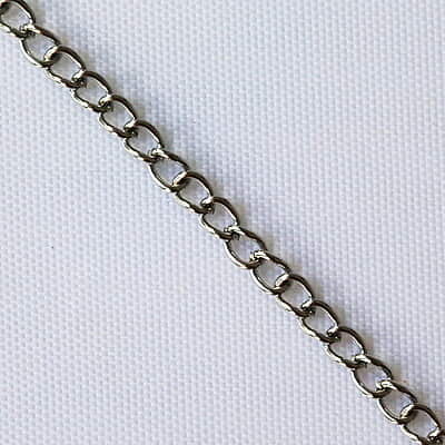 Chain Modal Two Chrome Silver Chain Modal Two Chrome Silver