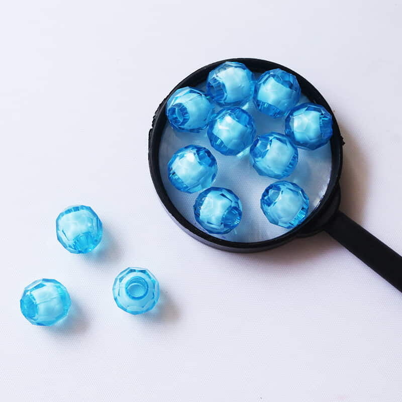 Transparent Plastic Beads