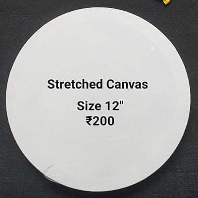 Stretched Canvas Circle Stretched Canvas Circle
