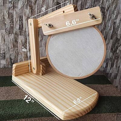 Embroidery stand Table Top Pine Wood Modal 1