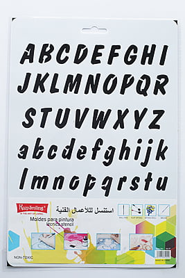 Alphabet Stencil Alphabet Stencil