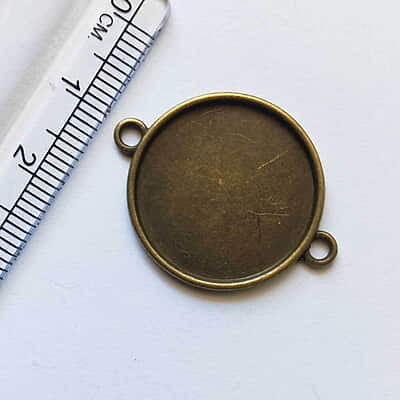 Antique Bronze Bracelet Bezel Modal 101 Antique Bronze Bracelet Bezel Modal 101