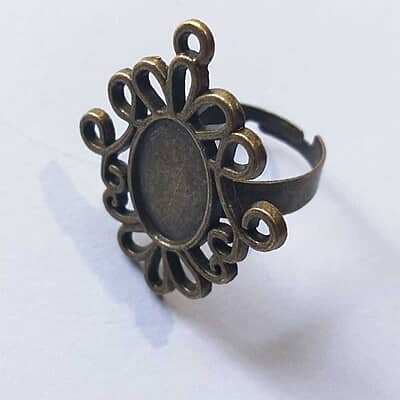 Finger Ring Antique Bronze Modal 07 Finger Ring Antique Bronze Modal 07