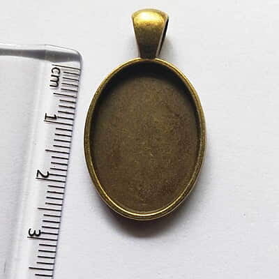 Pendant Antique Bronze Modal 154 Pendant Antique Bronze Modal 154