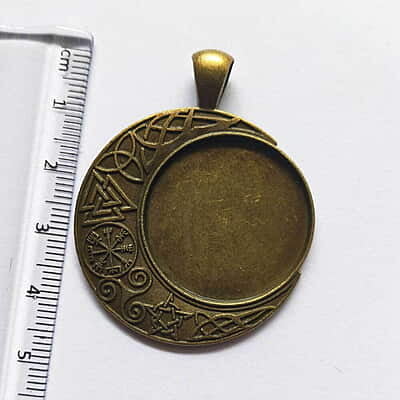 Pendant Antique Bronze Modal 139