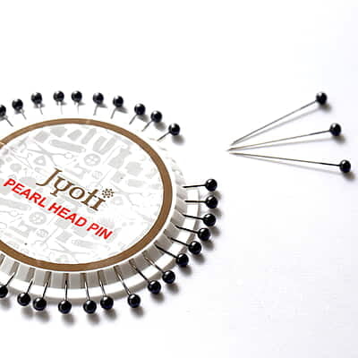 Jyoti Pearl Head Pin Black Jyoti Pearl Head Pin Black