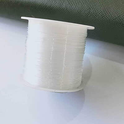 Nylon Thread White Transparent 0.50 mm Nylon Thread White Transparent 0.50 mm