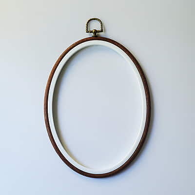 Embroidery Flexi Hoop Oval Embroidery Flexi Hoop Oval