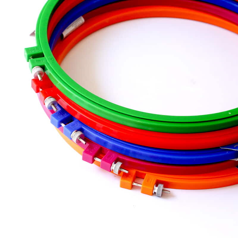 Pony Circle Fiber Hoop Assorted Colors